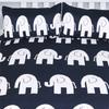 3D Bettbezug-Sets Indischer Elefant Bettwäsche-Set Schwarz Weiß Ropa De Cama King Size Tier Böhmische Bettwäsche 228x228 Bettwäsche