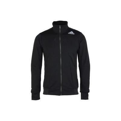 Logo Print Stehkragen Reißverschlussjacke Herren Oberbekleidung Schwarz GL2188