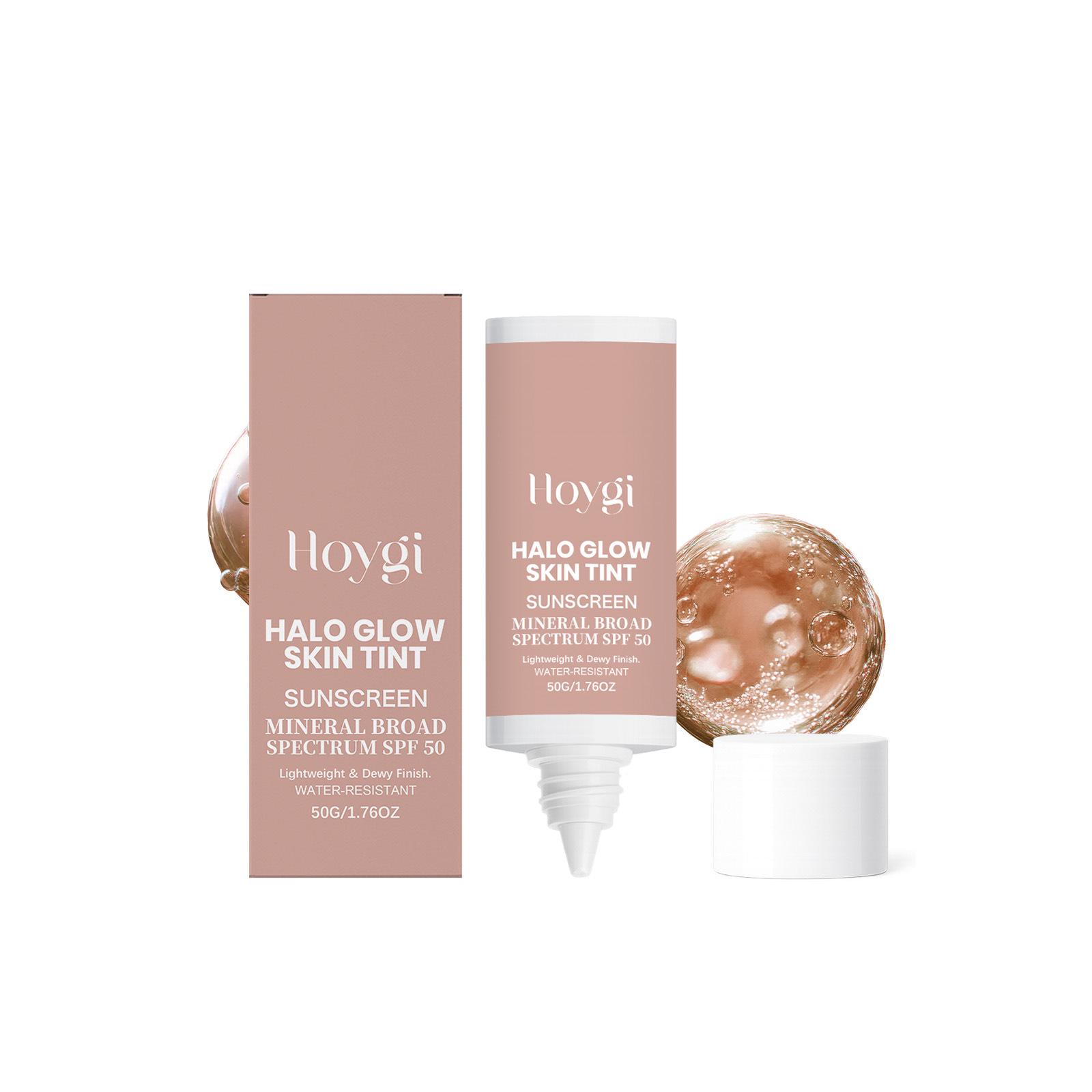 HOYGI Light-Tinted Non-Sticky Outdoor Moisturizing Protective Cream