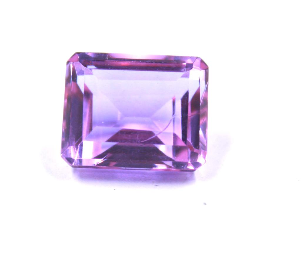 21.20 Carat Fabulous Purple Alexandrite Emerald Shape Russia Certified Gemstone SN45