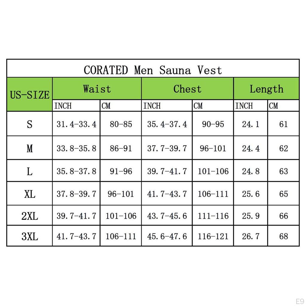 Schweiß-Tanktop für Herren, Neopren, Kompression
