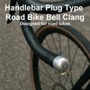 Bicycle Handlebar End Bell 80dB Crisp Loud Sound Lightweight Universal 22.2MM MTB Road Mountain Bicycle Grip Handle End Alarm Bell Bike Accessories