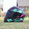 701-LVS-Motorcycle helmet, men's and women's dual mirror full helmet, four season couple motorcycle helmet