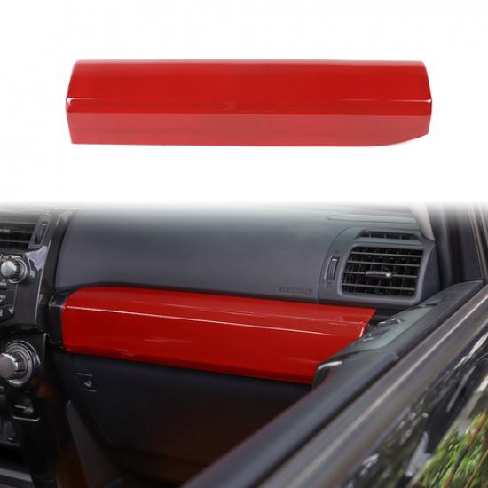Red Car Co-Pilot Dashboard Panel Cover Trim Bezels for 4Runner 2010+ Accessories