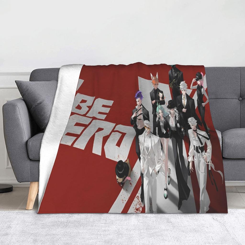 To Be Hero X Anime Blankets Flannel Spring Autumn  Multi-function Super Warm Throw Blanket for Home Outdoor Bedding Throws