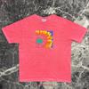 Vintage Art T Shirt Mens Large 90s Y2k Fresh Produce Flowers Sunflower Nature Pink Vintage Washed Streetwear Fashion Breathable