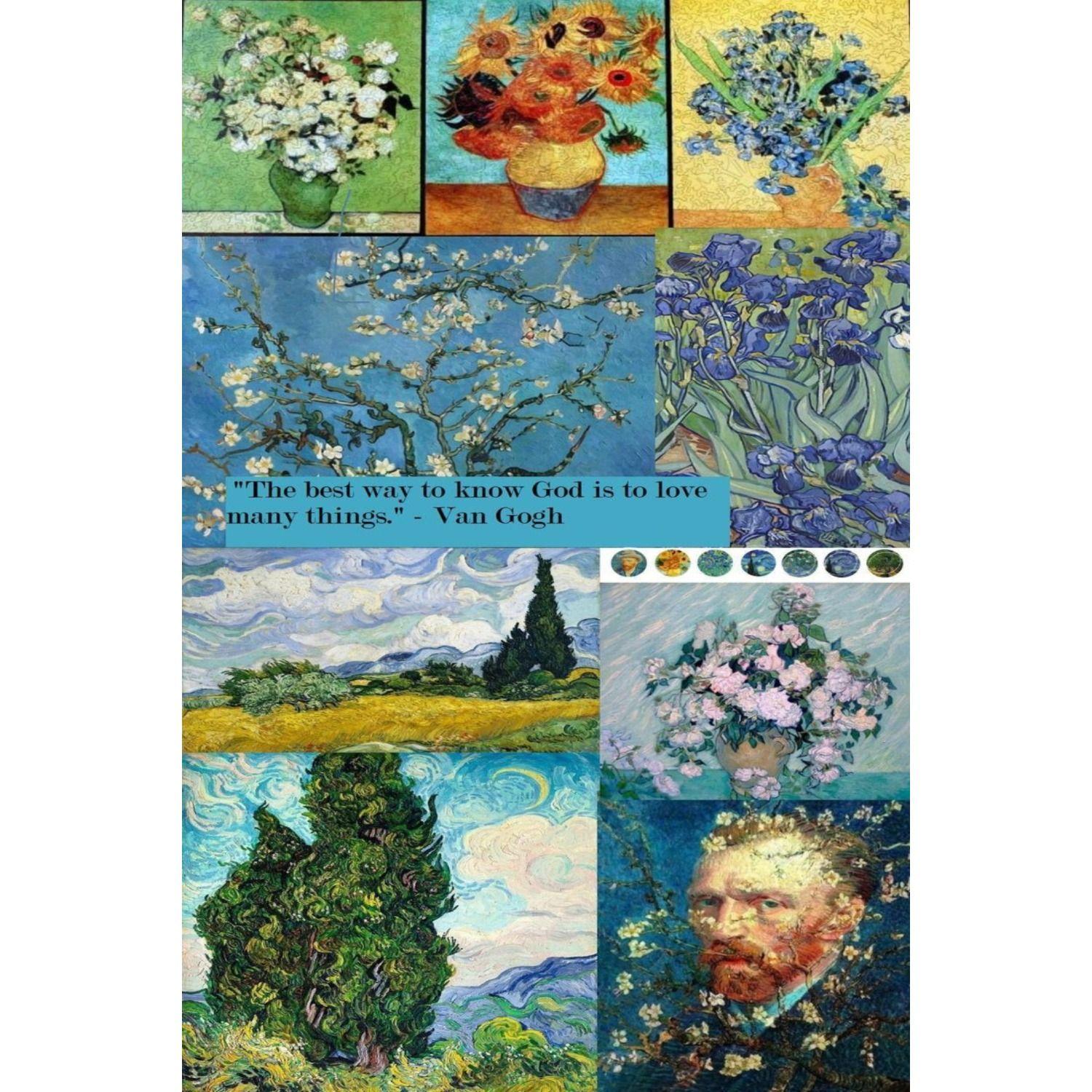 Metal Wall Art Van Gogh Impressionist Home Decor