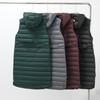 Plastic Down Jacket Vest Women's Long Over-the-knee Fashion Versatile Sleeveless Hooded Vest Waist Down Vest Jacket
