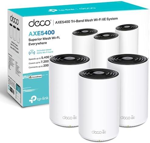 Joom Tp Link Weiß Tp-Link Deco Xe75 Mesh Wi-Fi System Tri-Band 5400 Mbps White - Bild 8