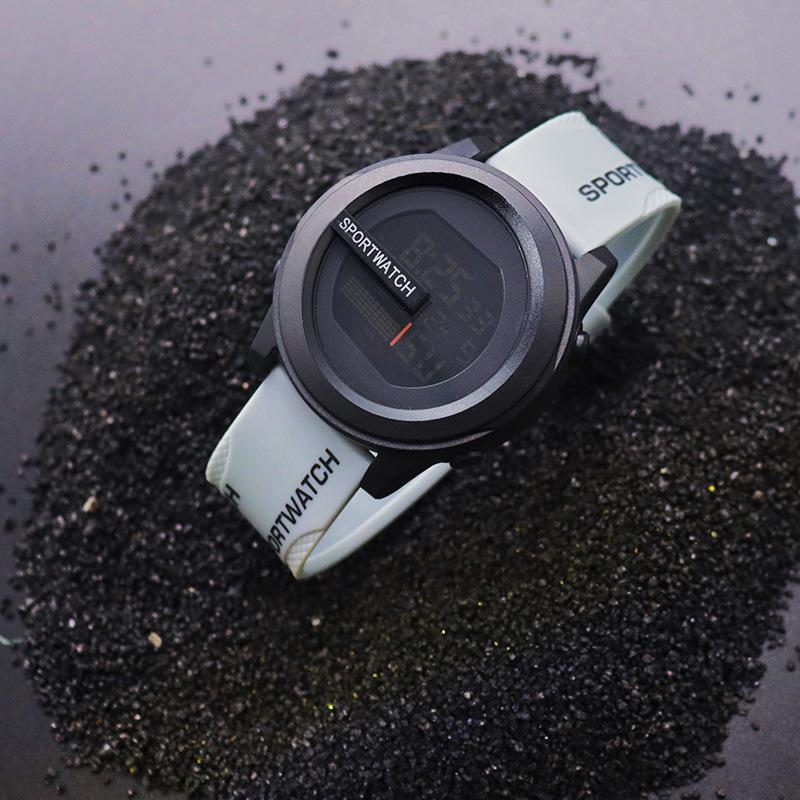 Men's Sports Watch Military Digital Men Watches Multifunction Clock Waterproof Luminous LED Electronic Wristwatch for Kids Boys