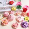 3D Rose Flower Moulds DIY Fondant Chocolate Cake Mold Plaster Work Clay Resin Soap Silicone Mold Cake Decoration Baking Tools