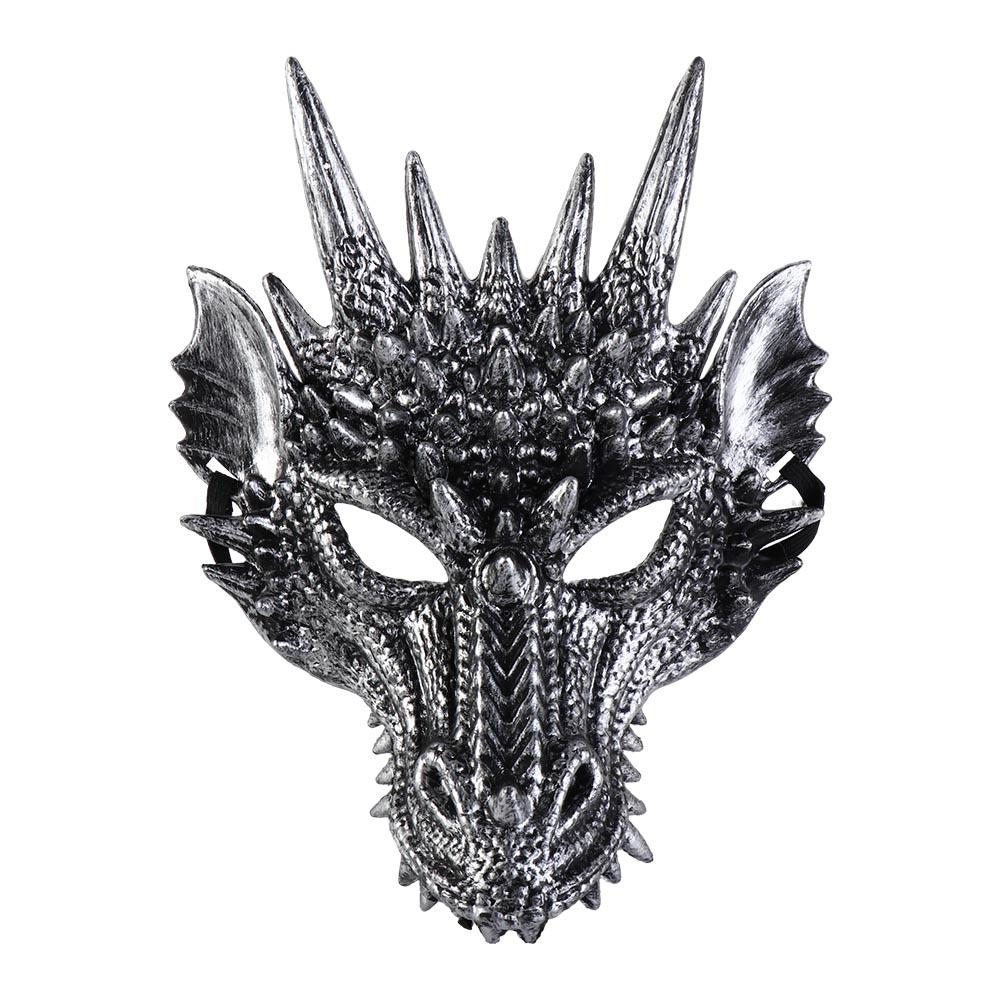 For Men Face Mask Halloween New Year Decoration Dinosaur Party Accessories Anime Mask Dragon Mask Masquerade Cosplay Prop
