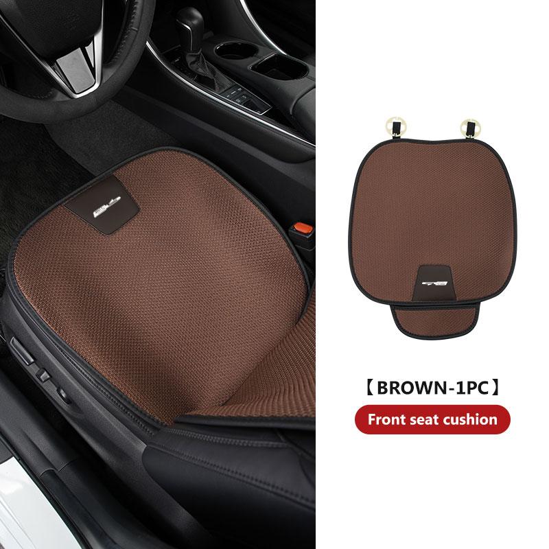 Car Ice Silk Seat Pad Breathable Mat Lumbar Support Mat Accessories For KIA Rio K5 K2 Sportage Ceed Sorento Picanto Stinger Soul QD2