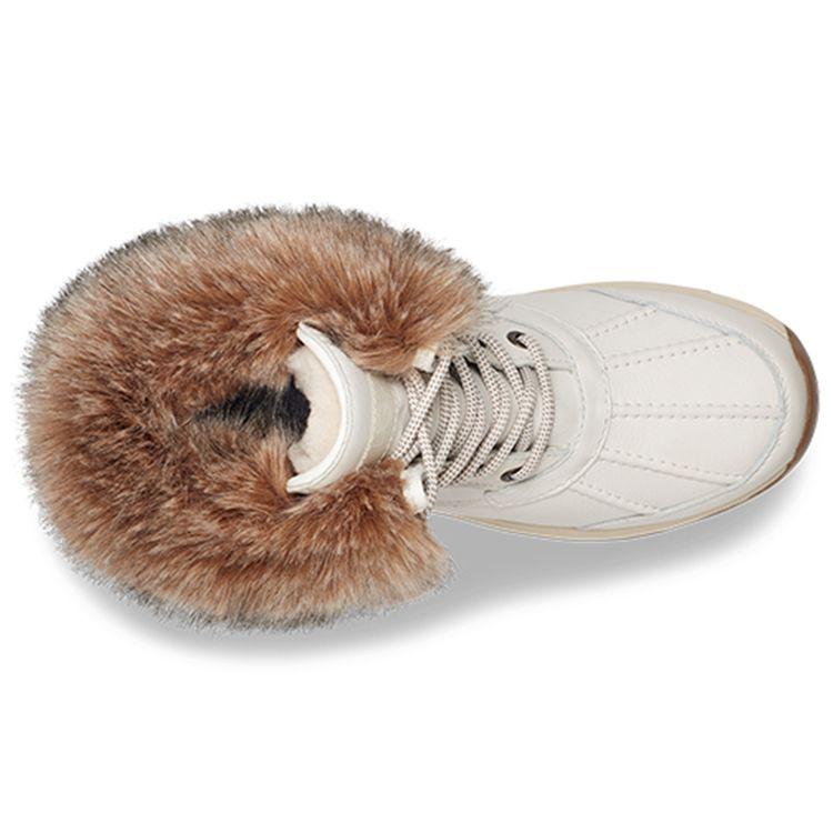 UGG  Adirondack III Tipped Boot White Women Sneakers 1123253-WHT