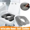 Inflatable Donut Seat Cushion Adjustable Inflatable Donut Pillow Pain Long Sitting Relief Practical Leakproof Chair Seat Cushion