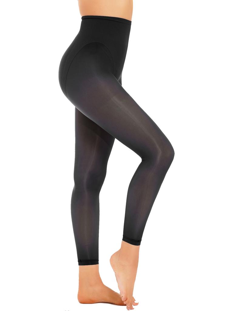 Ladies See Through High Waist Skinny Pants Open Crotch or Regular Stockings Honeymoon Gift
