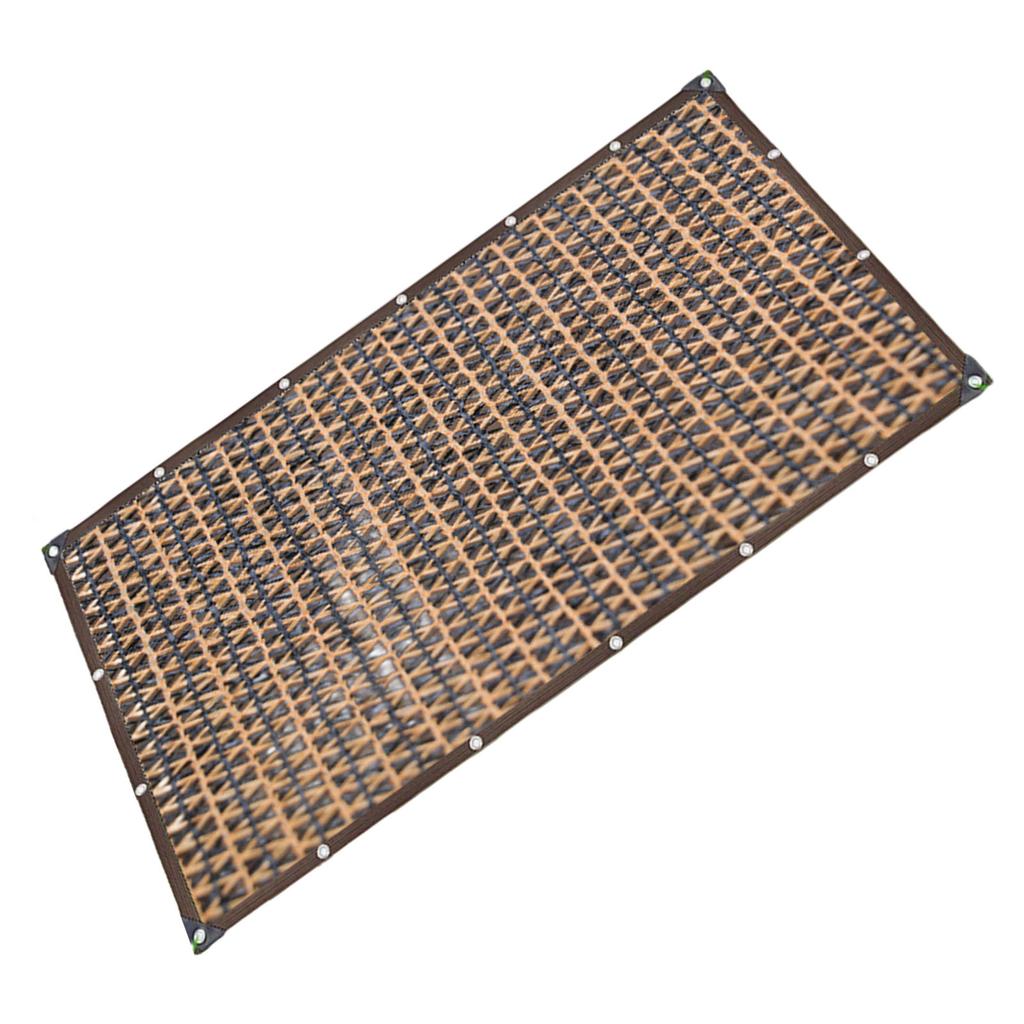 Outdoor Shade Cloth Practical Mesh Cover With Grommets For Garden Pergolas Plant Freeze Protections And Sunblocks