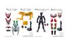 So-do Kamen Rider Zi-O RIDE4 Complete Set of 8 (Kamen Rider Zi-O) (Not a set in its original box)