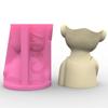 3D Boy Pen Holder Silicone Molds Table Ornament Mould Plaster Making Succulent Planter Mold DIY Craft Home Decorations