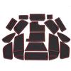 For Ford Focus 2015 2016 2017 Anti Slip Mat Anti-Slip Gate Slot Door Pad Interior Decoration Car-styling Acccessories Sticky