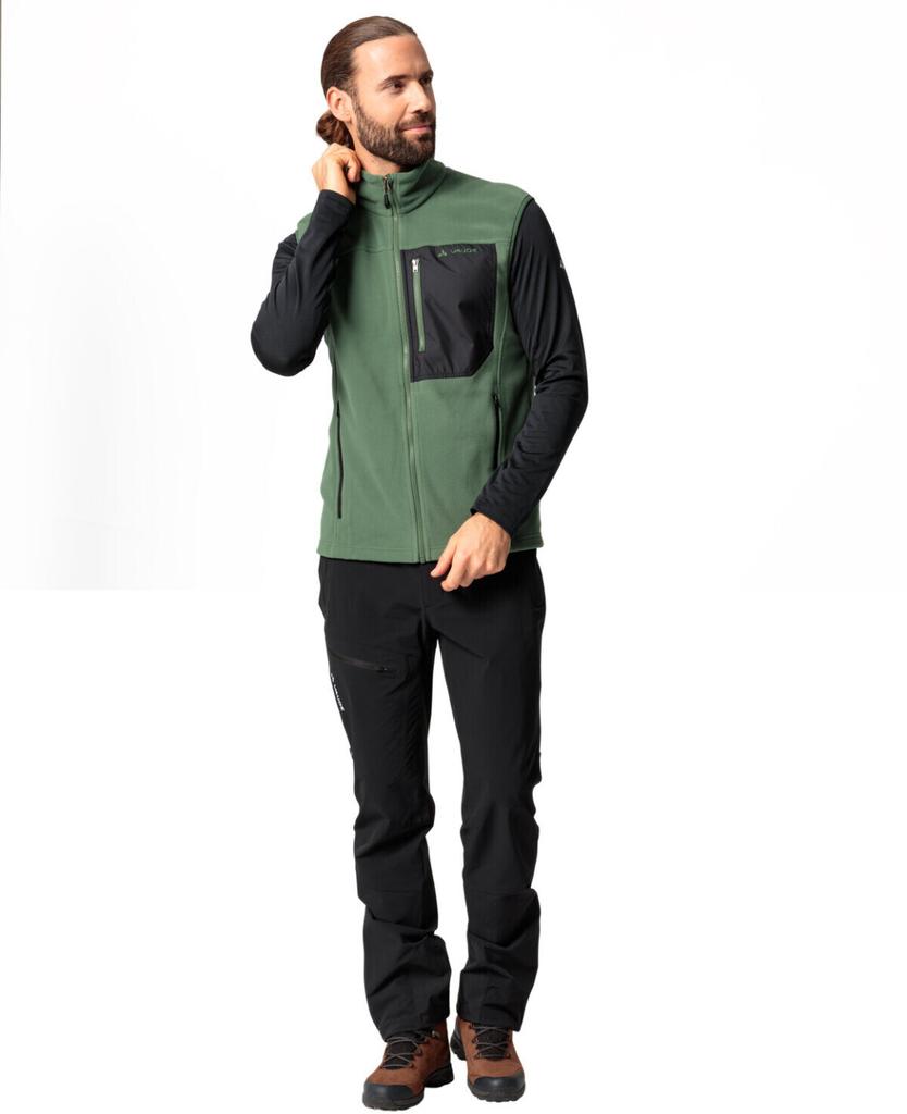 Куртка VAUDE Мужской флисовый жилет Rosemoor Fleece Veste Herren (42940) woodland