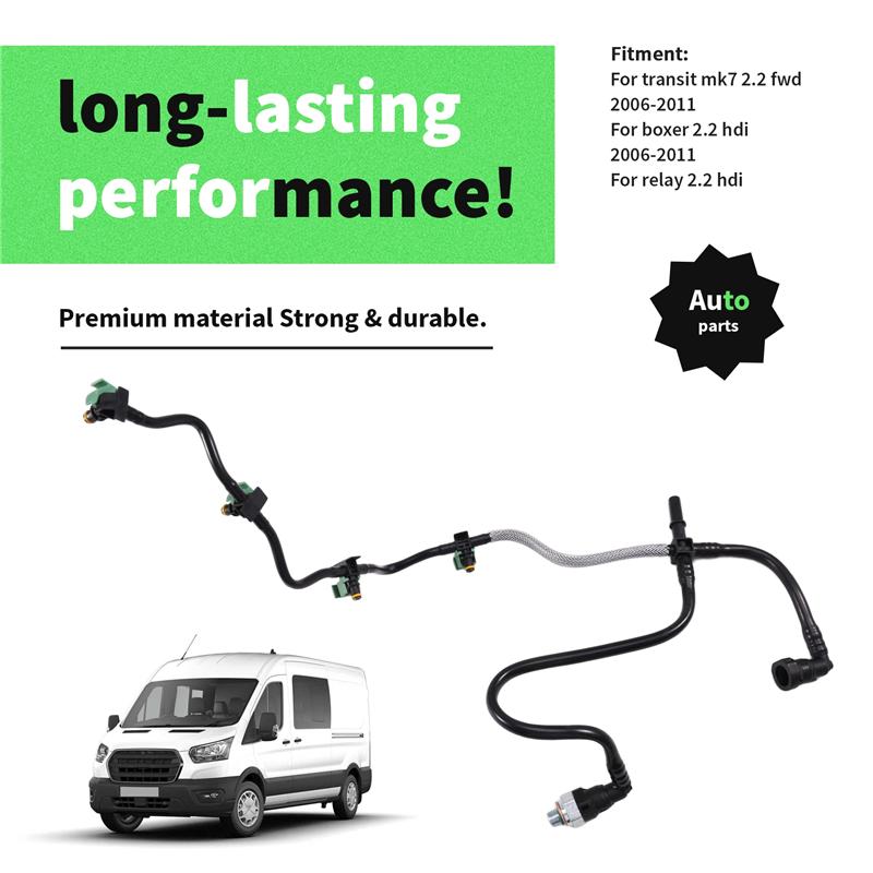L10A Για Ford Transit 2.2 Fwd Mk7 Σωλήνας Επιστροφής Μπεκ Ψεκασμού Καυσίμου 6C1Q9K022AG