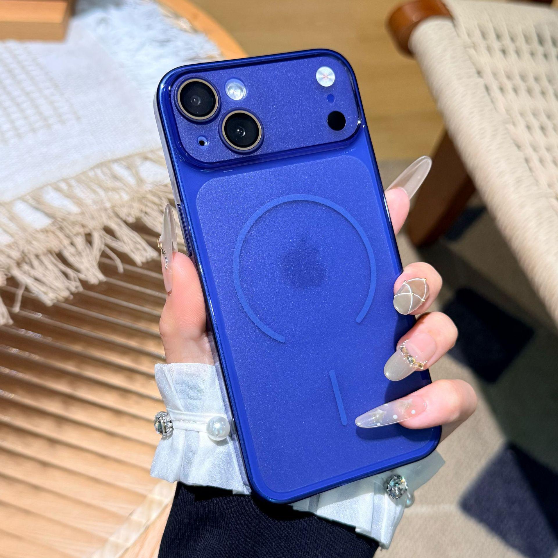 

Frosted Glass Lens Film iPhone 13 Pro Max Ultra-thin Protective Case, Soft Cover Compatible with 11, 12, 13 Pro, 14. iPhone 15 Pro Max