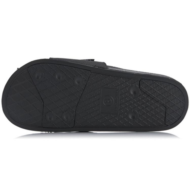 Disney x Li Ning Quiet Slide Slippers Men's Black AGAQ023-4
