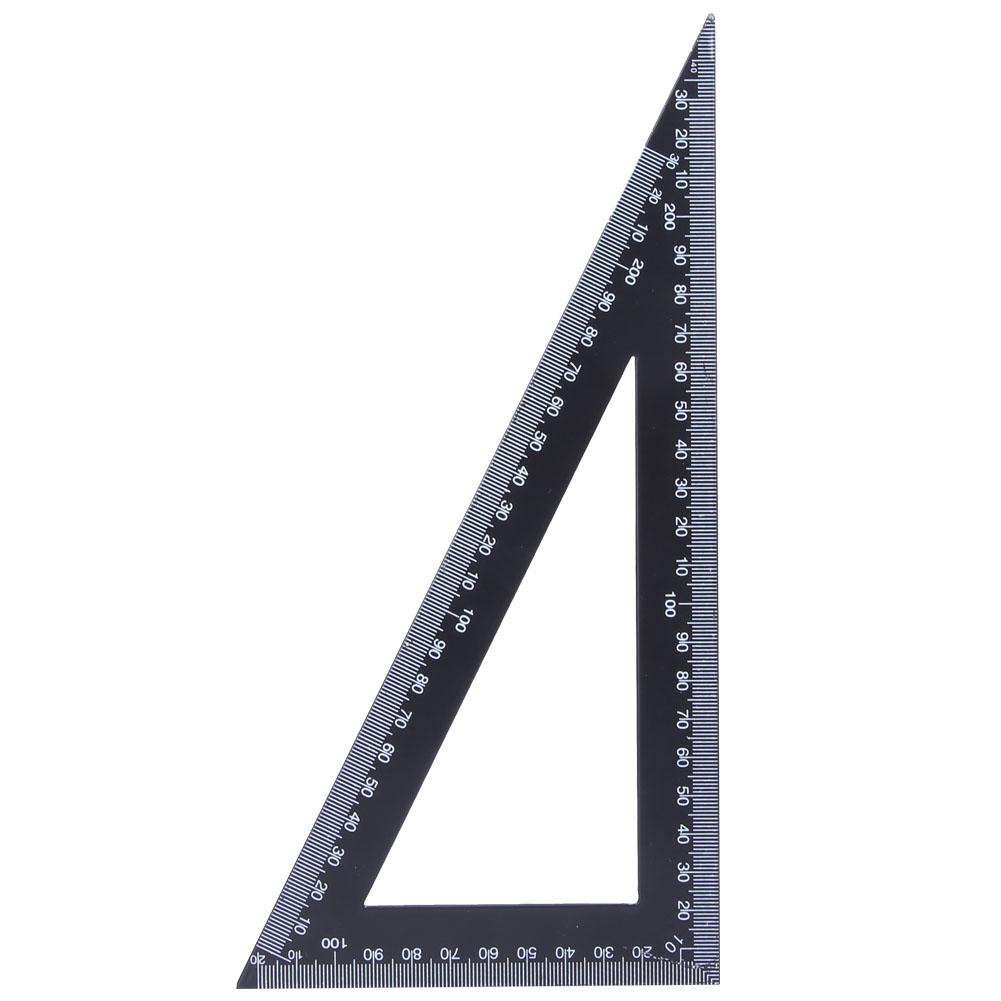 

High Carbon Steel Triangle Ruler 90 Degree Square Woodworking Measuring Tool120x300mm