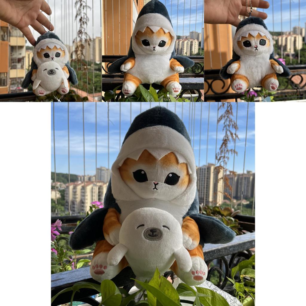 Mofusand Cat Plush Toy With Marine Animal Design For Kids And Collectors