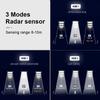 Modern Solar Powered Motion Sensor Street Light Outdoor IP65 Waterproof Floodlight with Remote Control for Garden Yard Garage Parking Lot