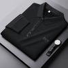Men's Plus Size Fleece Lined Lapel Polo Shirt