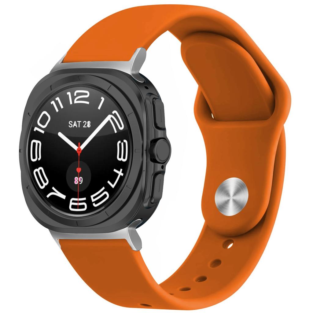 Sport Silicone Loop For Samsung Galaxy Watch 7 Ultra Strap 47mm Accessories Correa Bracelet Galaxy Watch 7 FE 44mm 40mm 40 Band