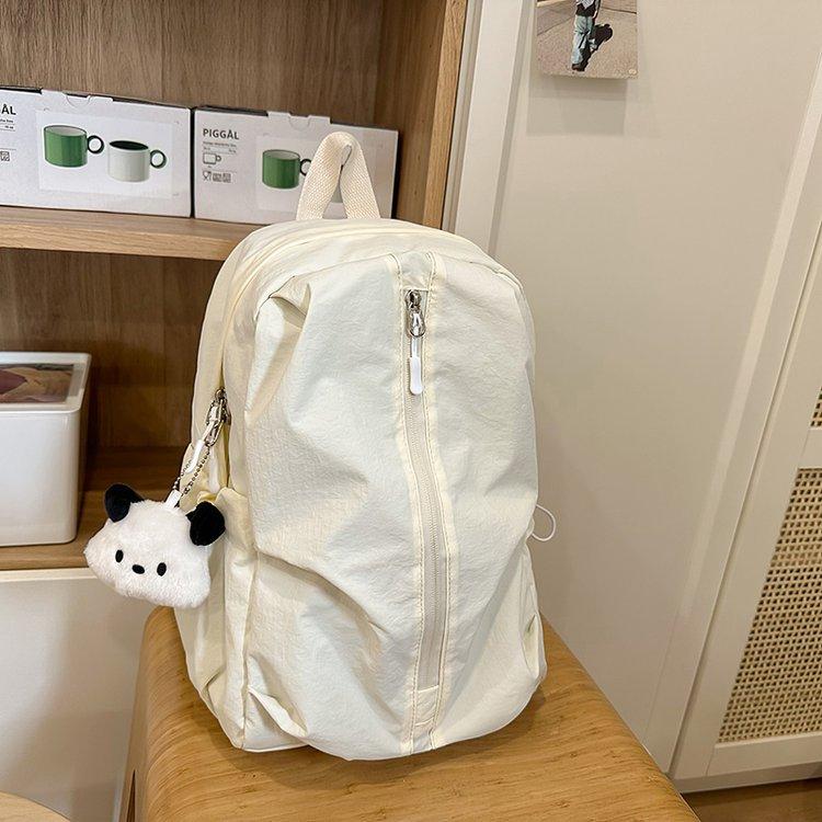 Schoolbag schoolbag female college students simple niche design sense high value junior high school students leisure travel backpack