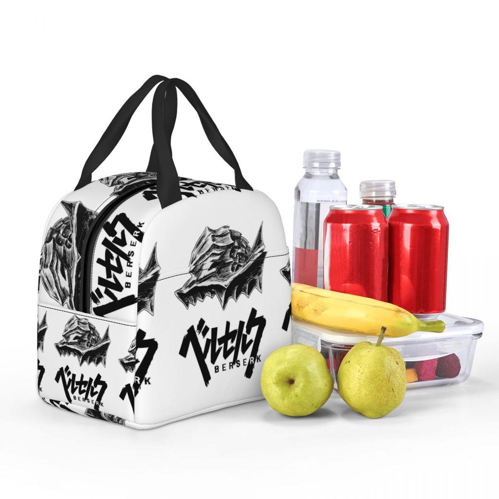 Berserk Sacrifice Mark Demon Sword And Magic Insulated Lunch Bag for Women Office Cooler Thermal Food Box Tote Lunch Boxes