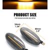 Dynamic Turn Signal Light Flashing Side Repeater Lamp For Nissan Navara D22 NP300 1998-2005 Datsun Frontier Fiera PickUp TerranoTurn Signal 2