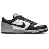 Nike Dunk Small Abrasion Resistant Slip Resistant Low Top Skateboard Shoes Unisex Black Gray 355152-017