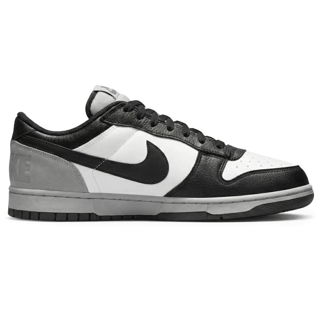 Nike Dunk Small Abrasion Resistant Slip Resistant Low Top Skateboard Shoes Unisex Black Gray 355152-017