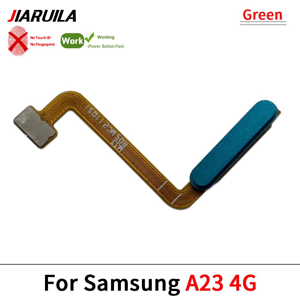 Home Side Power Button Touch ID fingerprint Finger Sensor Scanner Flex Cable For Samsung A11S A11 1G A11 1G