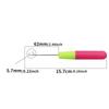 2pcs Sewing Tools Repair Sweater DIY Sewing Needles Aluminium Tongue Knitting Tool Carpet Crochet Hook Supplies Costura