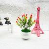 Artificial Succulent Small Bonsai Artificial Gladioli, Baby's Breath Artificial Flowers and Small Artificial Flower Ornaments