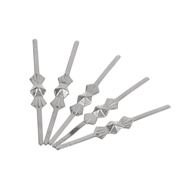 500 Stück/Beutel 25 mm Metall Schmetterlingsschnallen Verbinder für Pendelleuchten Teile