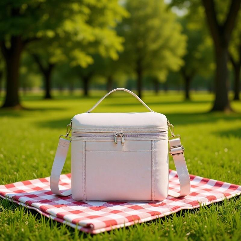Large Capacity Waterproof Insulated Lunch Bag Foldable Cooler Tote School Office Picnic Commute