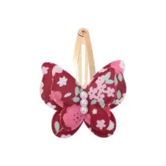 40 Style Butterfly Hair Clips Print Alloy Hairpin Simulated Pearl Bow Hair Clip Kids Hairbangs Diy Korean Accessories