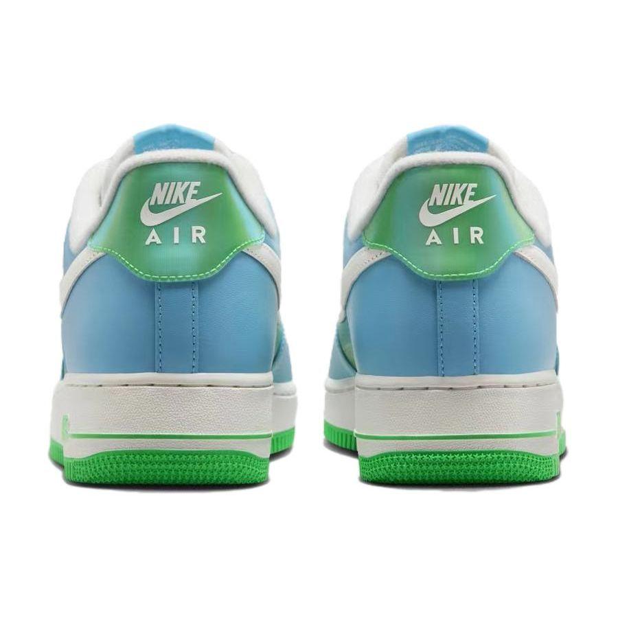 Nike Air Force 1 Low Aquarius Blue Vapor Green Men Sneakers Sail Green-Shock FZ4032-407