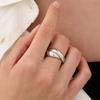 Hyeres-lor Plump Twist Silver (W) Ring HL6R59626W9