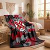 Fulham Fußball Druck Flanell Decke Weich Warm Sofa Bett Überwurf für Zuhause Büro Schlafzimmer
