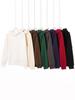 Retro Heavyweight 480g Hooded Sweatshirt - Thick Fleece Drop Shoulder Pullover for Men and Women