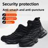 Steel Toe Work Boots Ultra Light Safety Shoes Protective Work Shoes for Women Construction Shoes for Men Industrial Footwear