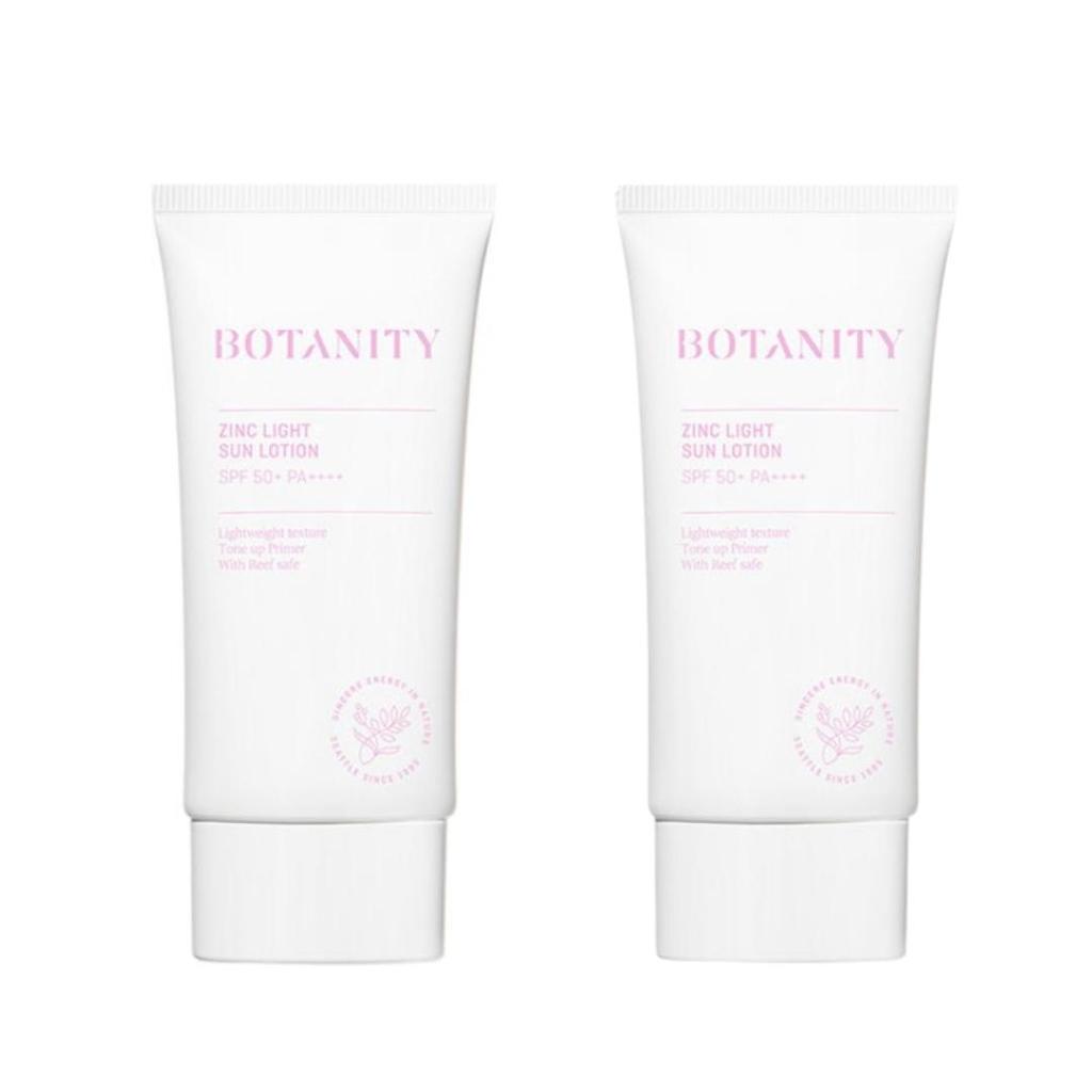 BOTANITY Zinc Light Sun Lotion Spf50+ PA++++ 1.69FL.OZ